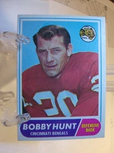 1968 Topps Fußballkarte #122 Bobby Hunt (83308) - Bild 1 von 2