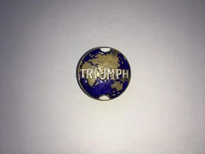 SCARCE C1930s VINTAGE TRIUMPH CARS PROMOTIONAL ENAMEL LAPEL BADGE - Picture 1 of 2