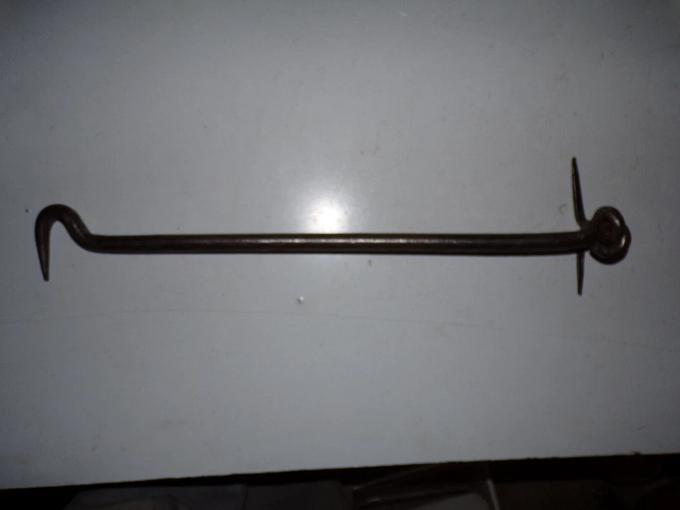 Crochet ancien pour porte, portail, volet - Photo 1/1