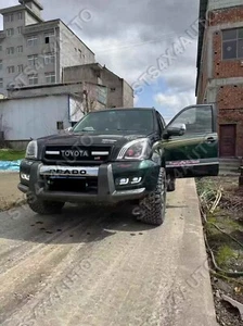 FRONT GRILL WITH LED FOR LAND CRUISER PRADO FJ120 2003-2009 BLK [GR LOOK] - Picture 1 of 4