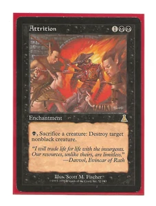 ATTRITION Urza's Destiny Magic English LP / EX+ MTG - Imagen 1 de 1