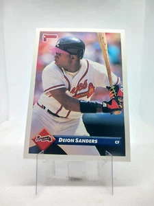 1993 Donruss #158 Deion Sanders ATLANTA BRAVES - Picture 1 of 1
