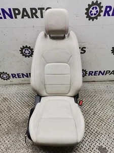 Jaguar E-Pace Front White Leather Seat RH UK Drivers 2017-2023 X540 - Picture 1 of 14
