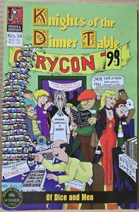 Knights of the Dinner Table #34 (1999) Comic! - Picture 1 of 1