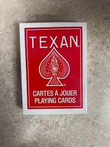 Mazo de cartas tejano, bilingüe, francés, nuevo sellado - Imagen 1 de 6