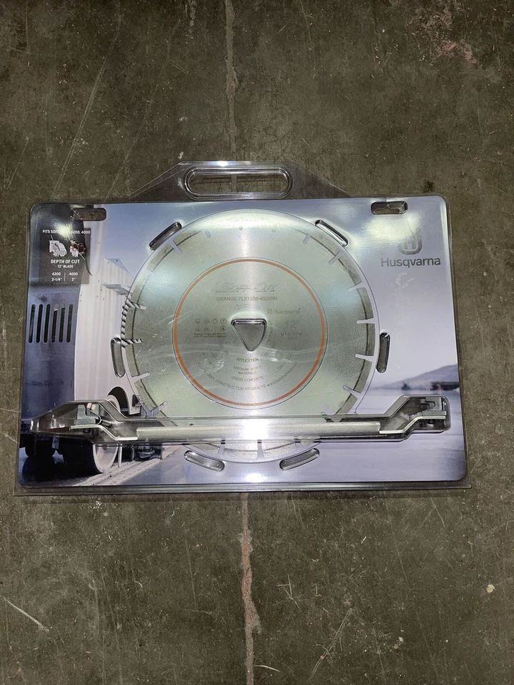 HUSQVARNA 542757451 CORTE SOFF FLX12S8-4000RH NARANJA DIAMANTE HOJA DELGADA Foto 1 de 1
