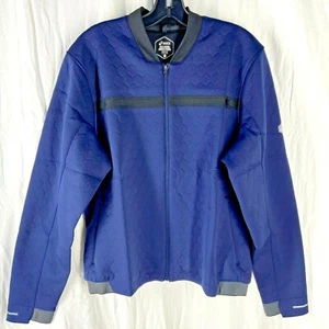 ASICS Womens Winter Bomber Zip Up Jacket Size L - Picture 1 of 7
