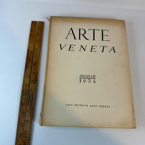 Arte Veneta 1954 Bound Italian Quarterly Art Magazine 8th Year Complete Illus... - Picture 1 of 24