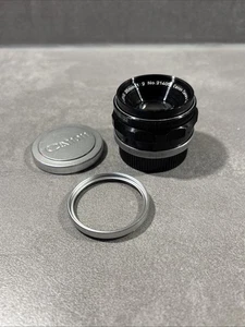 Canon 35mm f/2 LTM L39 Leica - Sehr klar! Selten zu bekommen, überprüft! Top - Bild 1 von 11