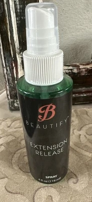 BEAUTIFY Hair Extension Release 4oz Spray bottle by Walker Sealed New - Image 1 of 2
