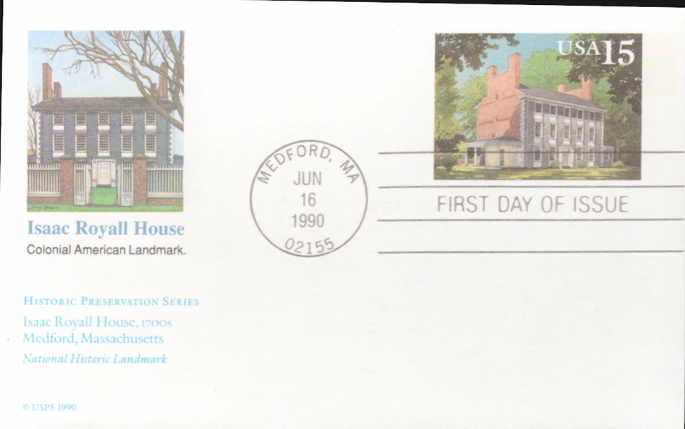 1990 FDC Postal Card- Scott# UX149 - Fleetwood Cachet  UA - Image 1 of 1