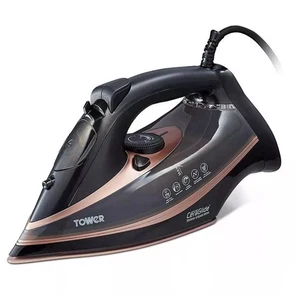 Tower CeraGlide 3100W Steam Iron In Grey & Rose Gold - New In Tatty Box - Picture 1 of 2