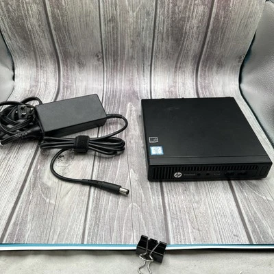 HP EliteDesk 800 G2 Mini Core I7 VPro 6700T SSD Pro Windows UNTESTED!! - Image 1 of 4