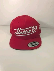 Hattie B’s Famous Nashville Hot Chicken Snapback Hat Embroidered Red Tennessee - Picture 1 of 9