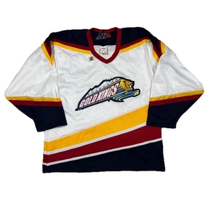vtg COLORADO GOLD KINGS Jersey Mens M Defunct Minor League Team 90s/00s WCHL - Picture 1 of 7