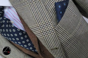 VTG Union made USA Southwick bold hounds tooth check sport coat 40 R - Picture 1 of 11