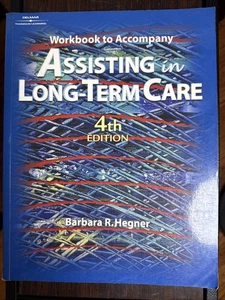 Workbook to Accompany Assisting In Long-Term Care 4th Addition Nursing Medical - Imagen 1 de 6