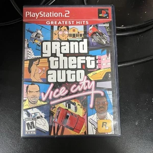 Grand Theft Auto: Vice City (Sony PlayStation 2, 2002) Manual (NO MAP) - Picture 1 of 3