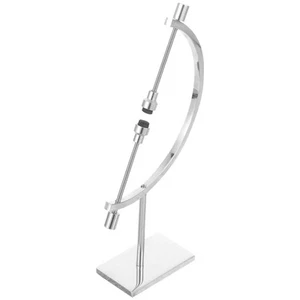 Copper-plated Crystal Ball Support Display Stands Globe Adjustable Mineral - Picture 1 of 12