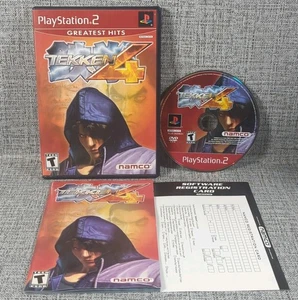 Tekken 4 (Sony PlayStation 2, 2002) komplettes Handbuch Reg Card getestet funktioniert PS2 - Bild 1 von 8