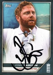 TARJETA COLECCIONABLE TOPPS 2024 DE CRICKET INGLATERRA FIRMADA POR JONNY BAIRSTOW + CERTIFICADO DE AUTENTICIDAD - Imagen 1 de 1