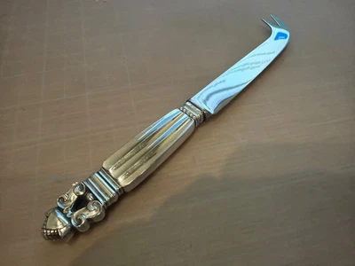 Cuchillo de barra/queso hoja de acero inoxidable bellota Georg Jensen 7 5/8" Foto 1 de 4