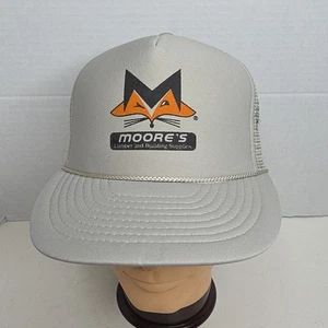 Moore's Lumber and Building Supply Snapback Trucker Baseball Hat Cap Mesh - Picture 1 of 5
