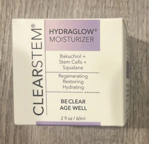 Clearstem Hydraglow Feuchtigkeitscreme 2 flüssige Unzen/60 ML NEU Be Clear She Well - Bild 1 von 4