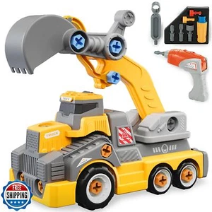 EKU EASYKU 11inches Large Take Apart Construction Toys Excavator Truck for Bo - Picture 1 of 5