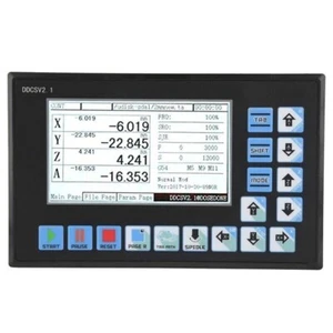 CNC DDCSV2.1 4 ejes controlador de movimiento motor paso a paso y servomotor controlador código G - Imagen 1 de 7