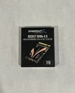 ✅ NEW SABRENT 1TB Internal SSD for Steam Deck & ROG Ally Rocket NVMe 4.0 (5GBps) - Picture 1 of 2