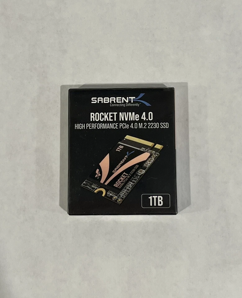 ✅ NEW SABRENT 1TB Internal SSD for Steam Deck & ROG Ally Rocket NVMe 4.0 (5GBps) - Image 1 of 2