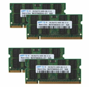 2GB DDR2 800Mhz 2Rx8 PC2-6400S 200pin 1.8V SODIMM Laptop Memory Ram Lot - Picture 1 of 8