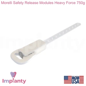 Módulos de liberación de seguridad Morelli Heavy Force 750 g 2 piezas herramienta de odontología blanca - Imagen 1 de 3