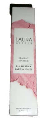 Laura Geller Italian Marble Blush Stick in - Pink Fiore - .31 oz Full Size NEW - Image 1 of 4