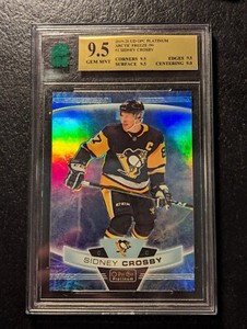 2019-20 O-Pee-Chee Platinum Arctic Freeze #78/99 Sidney Crosby Gem Mint Penguins