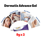 3 Tube Dermatix Advanced Scar Gel 9g Effective to Lighten, Soften & Flatten Scar