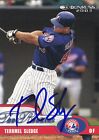 TERRMEL SLEDGE MONTREAL EXPOS SIGNED CARD WASHINGTON NATIONALS SAN DIEGO PADRES