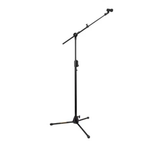 Hercules EZ Clutch Tripod Microphone Stand w/Telescoping Hideaway 2-in-1 Boom - Picture 1 of 7