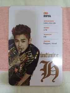 INFINITE H 1er Mini Álbum Fly High Hoya Howon Tarjeta Fotográfica Oficial K-POP (1 - Imagen 1 de 2
