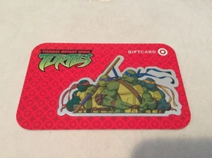 TARGET Teenage Mutant Ninja Turtles ( 2003 ) Gift Card ( $0 ) RARE - Picture 1 of 1