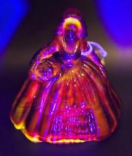 Boyd's Crystal Art Glass COLONIAL DOLL #25 RUBY 4-21-87 YOLANDA Red Yellow NOS