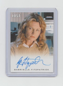 Lost Rittenhous Archives Autograph Trading Card Gabrielle Fitzpatrick Lindsey