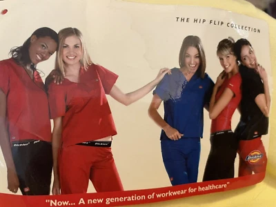 NUEVO CON ETIQUETAS Colección Dickies Cadera Flip Exfoliantes Amarillo Carga Acampanado RN Talla L Foto 1 de 4