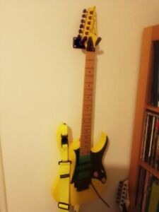 Guitare Electrique - Ibanez RG 350 Yellow / Modifiée.