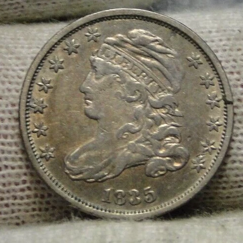 1835 Capped Bust Dime Cover
