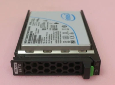 New Fujitsu SSD PCIE3 3.2TB MIXED-USE 2.5' H-P EP S26461-F5737-L320 + SFF Caddy - Image 1 of 4