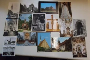 Vintage Postcards/Postcards Cathedral & Church, 15 Piece, #K-79-221 - Picture 1 of 6