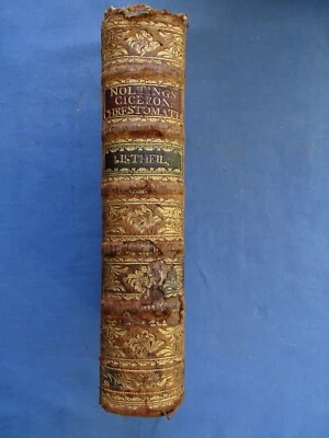 CLASSICI LATINI-NOLTING-CICERONIANISCHE CHRESTOMATHIE-HAMBURG 1780-LEGATURA - Immagine 1 di 4