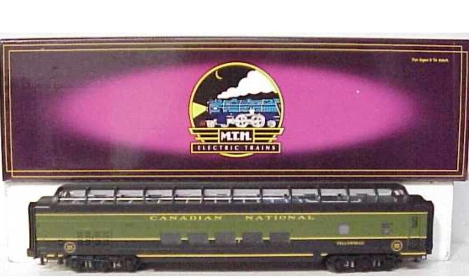 MTH PREMIER CANADIAN NATIONAL FULL VISTA DOME PASSENGER CAR 20-6774! O SCALE 70’ - Image 1 of 1